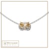 Collana Civetta new gialla | Gioielli De Nobili